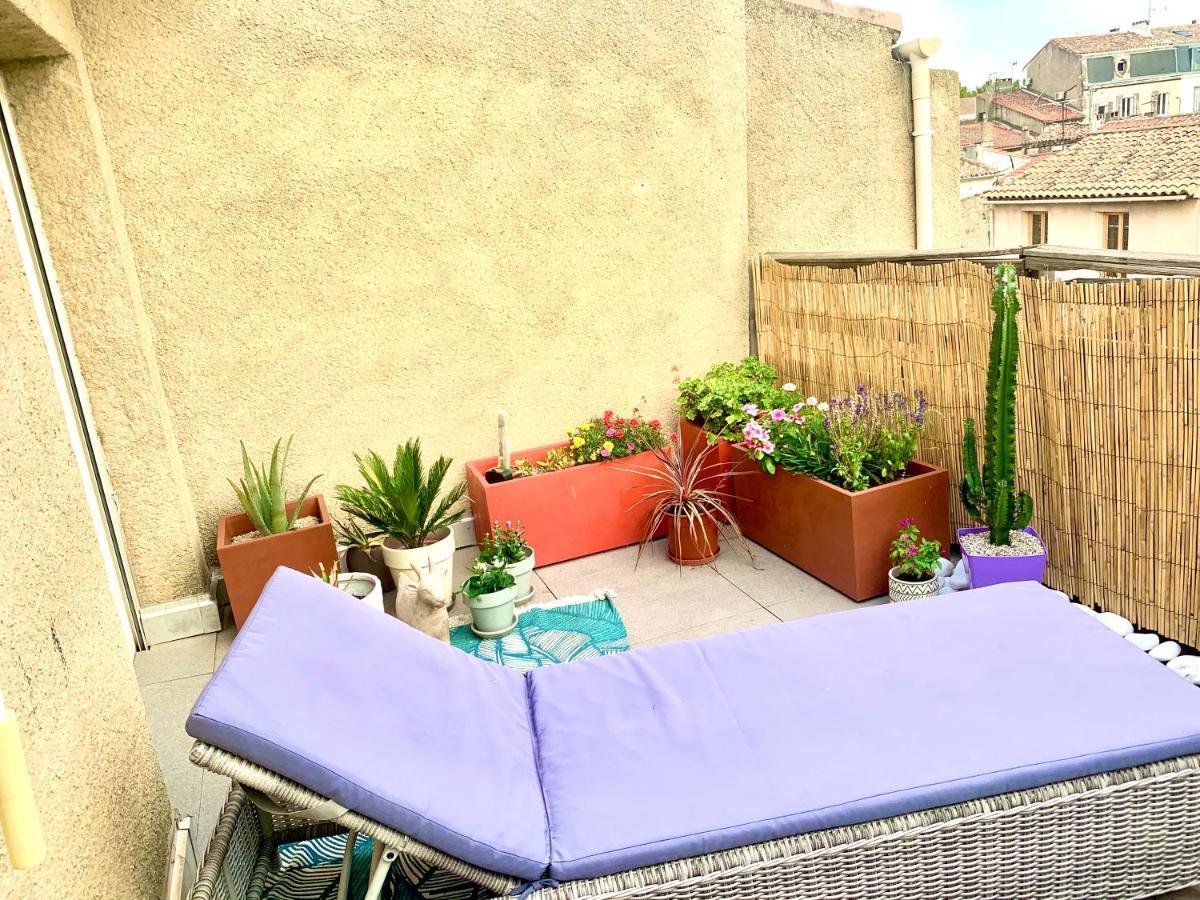 Central Narbonne With Rooftop Terrace Buitenkant foto