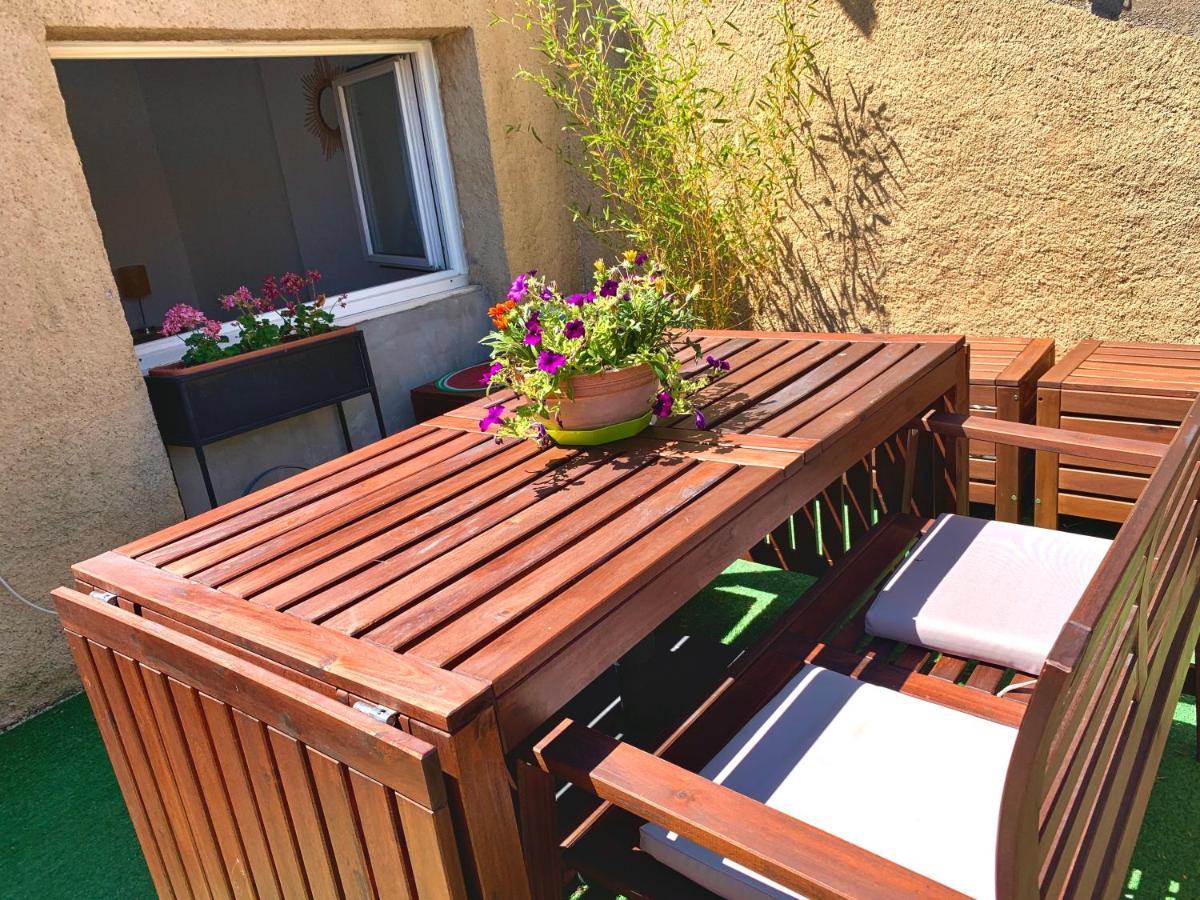 Central Narbonne With Rooftop Terrace Buitenkant foto